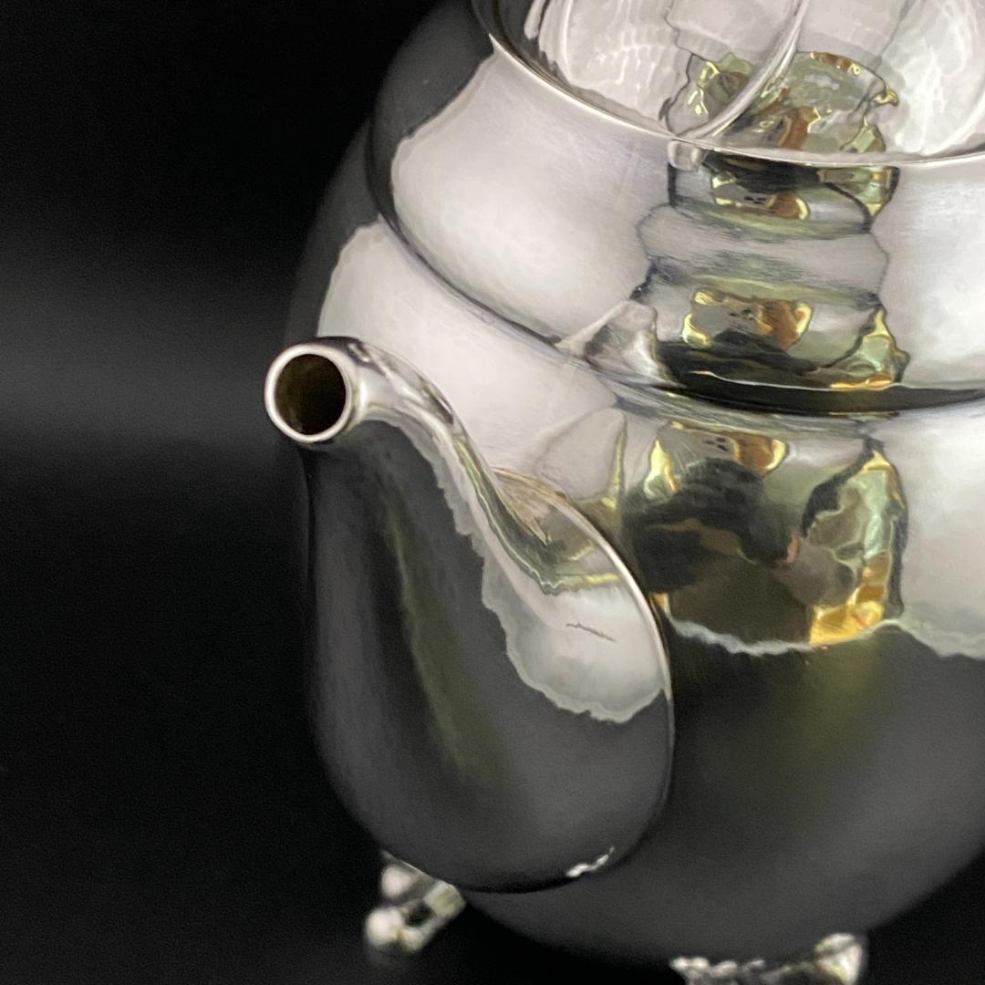 H227 美品 ジョージ ジェンセン シルバー925 ブロッサム ポット