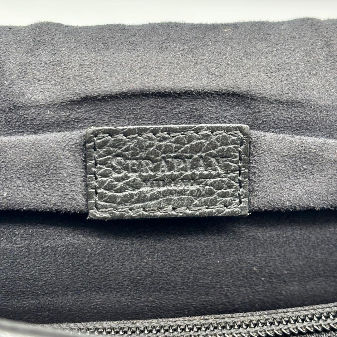 SERAPIAN セラピアン メッセンジャー バッグ ブラック ビジネス