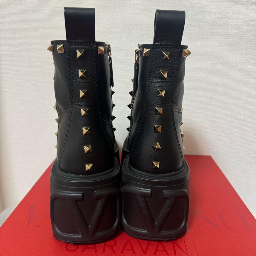 valentino ヴァレンティノ　ロックスタッズブーツ　厚底　36