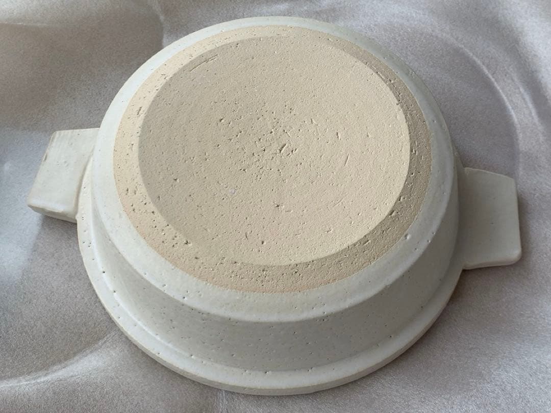 長谷園　ビストロ土鍋　白　伊賀焼