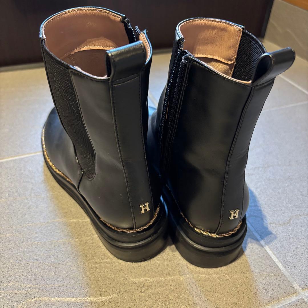 K*o様 herlipto Chelsea Chain Ankle Boots