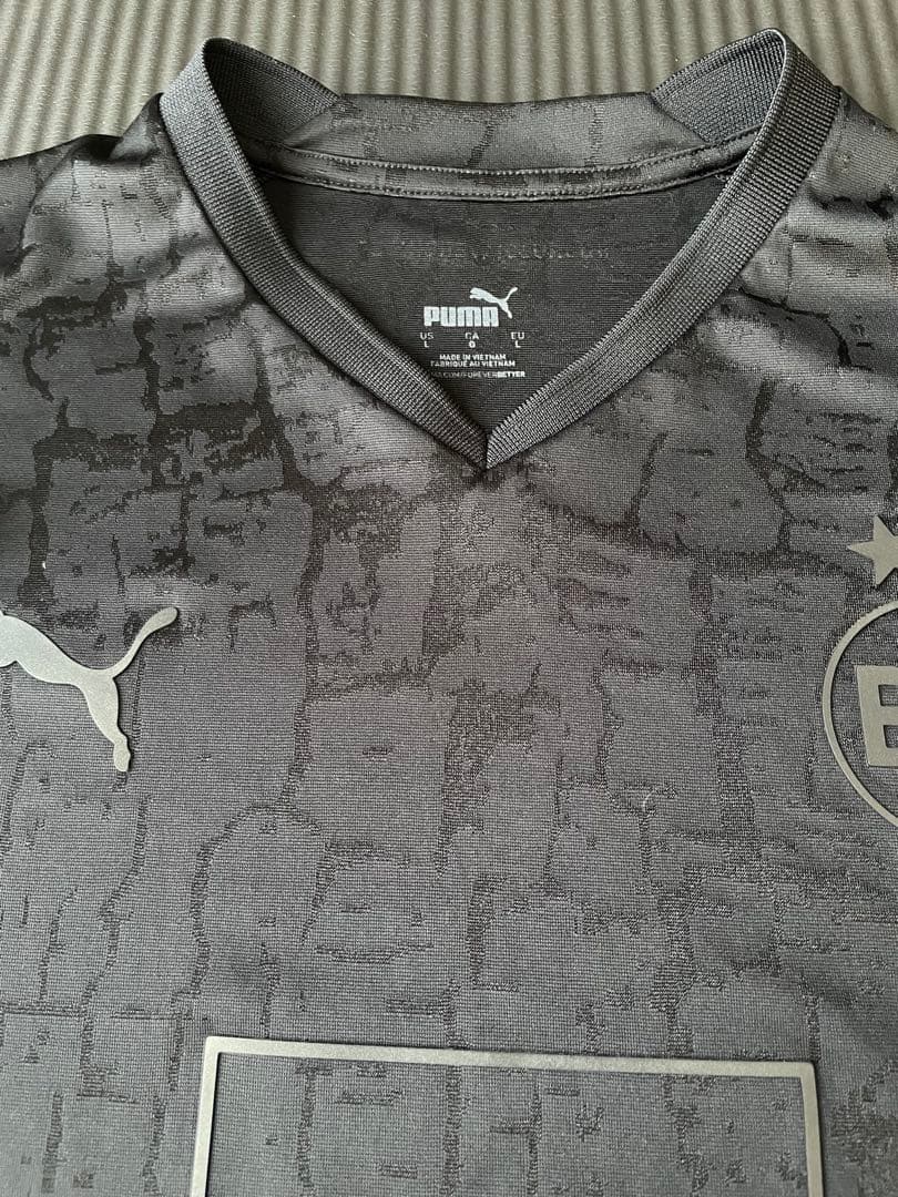 PUMA ボルシアドルトムント 限定ブラックシャツ