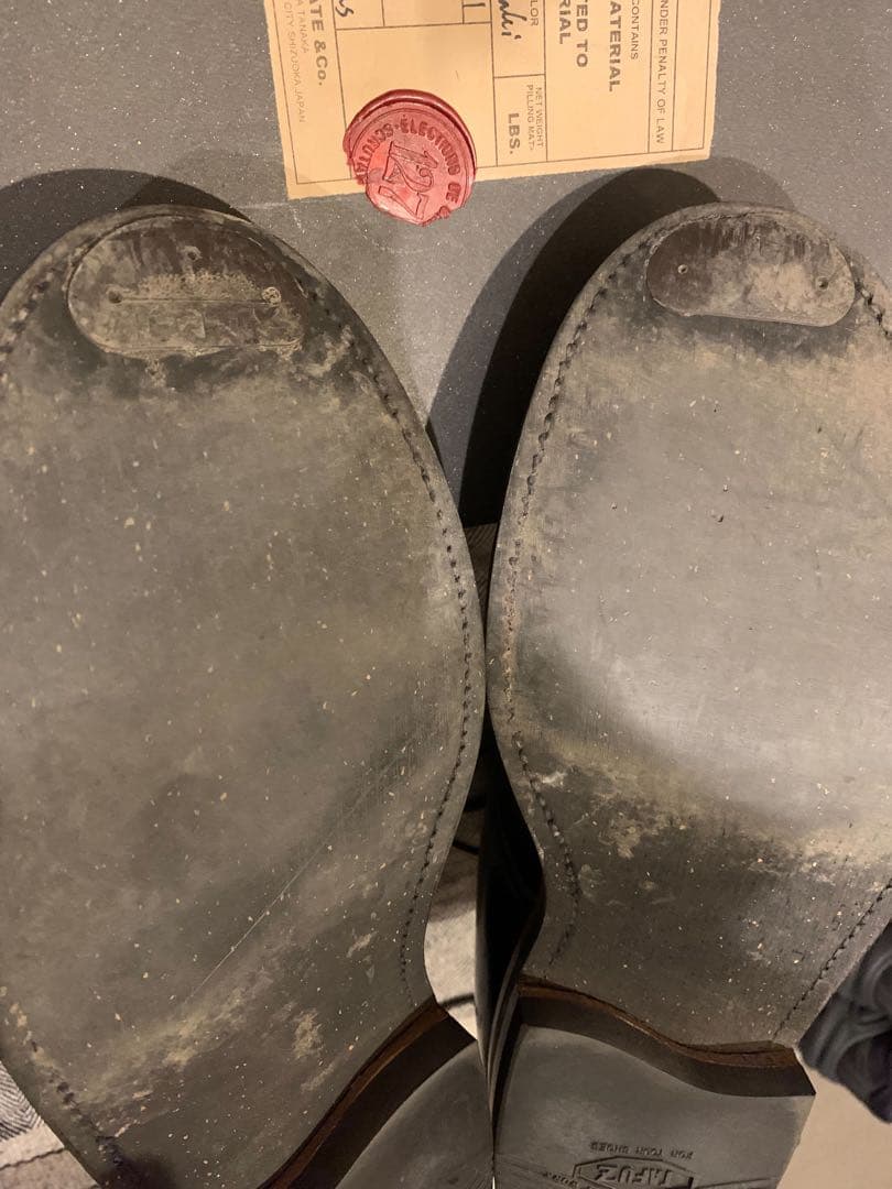 お値下げ　オールデン Alden インディーブーツ 401 ブラックカーフ