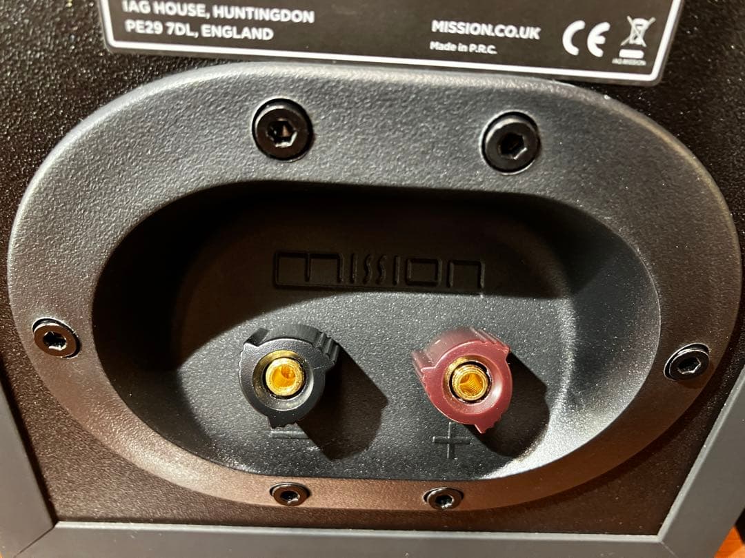 Mission LX-1 MKII ブラックスピーカー 3年保証