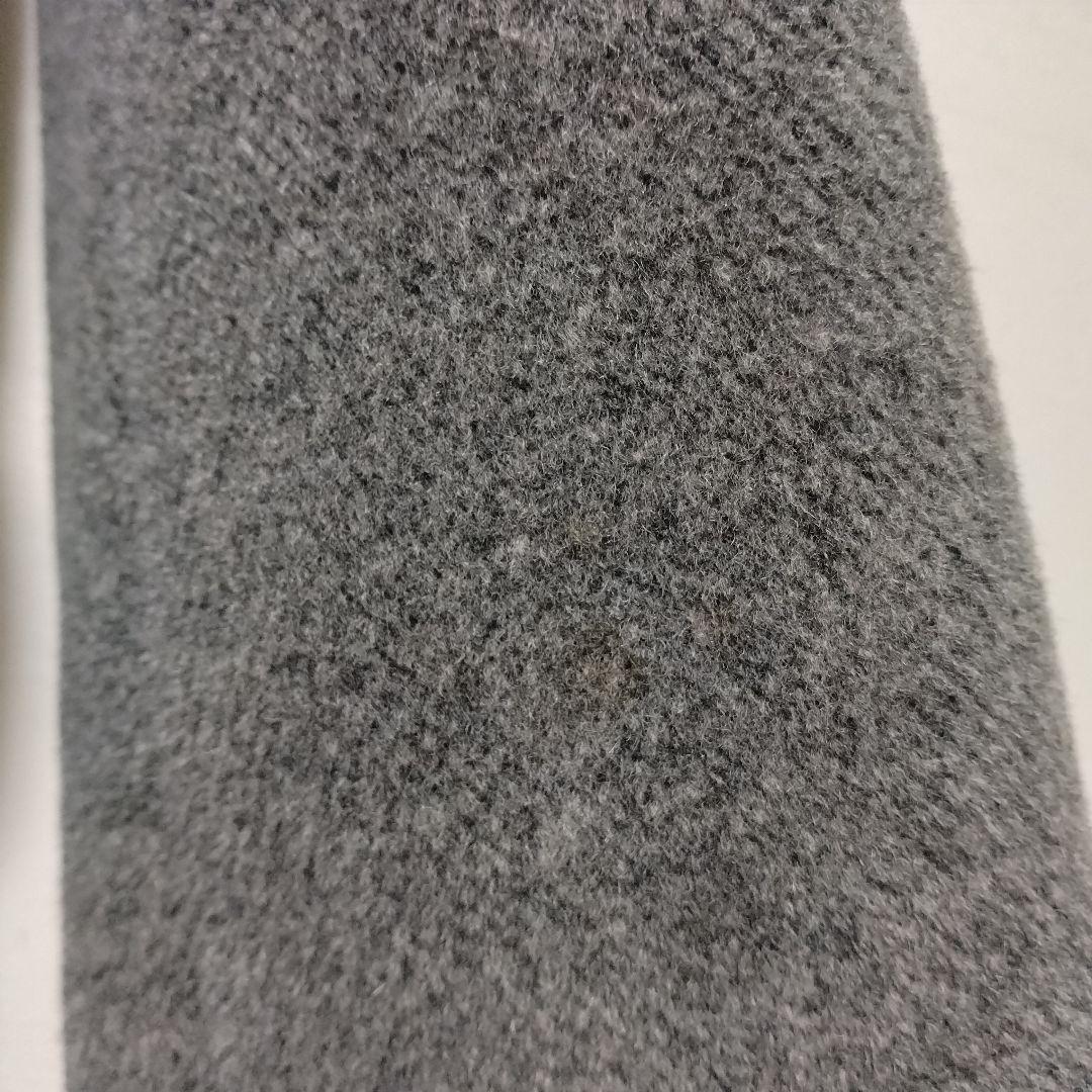 モンゴメリー × ビームス ダッフルコート ウール100% ヘリンボーン グレー