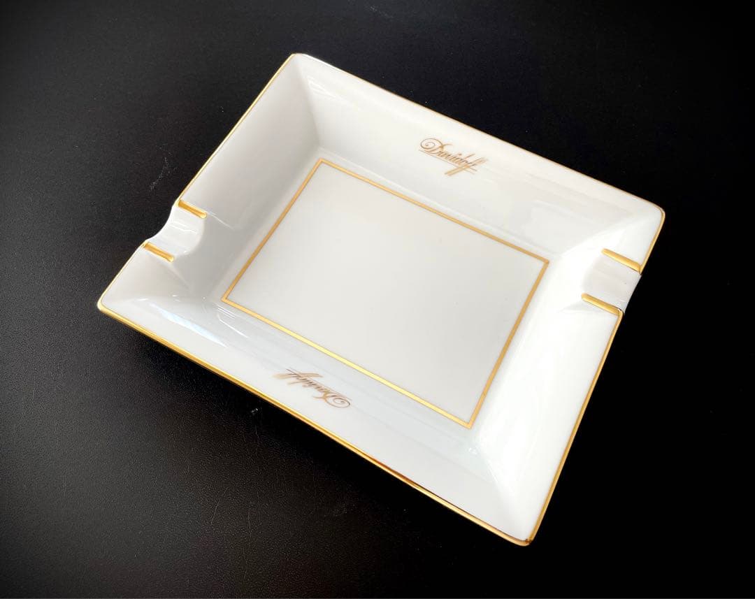 【美品】Davidoff ダビドフ・シガー 葉巻 灰皿