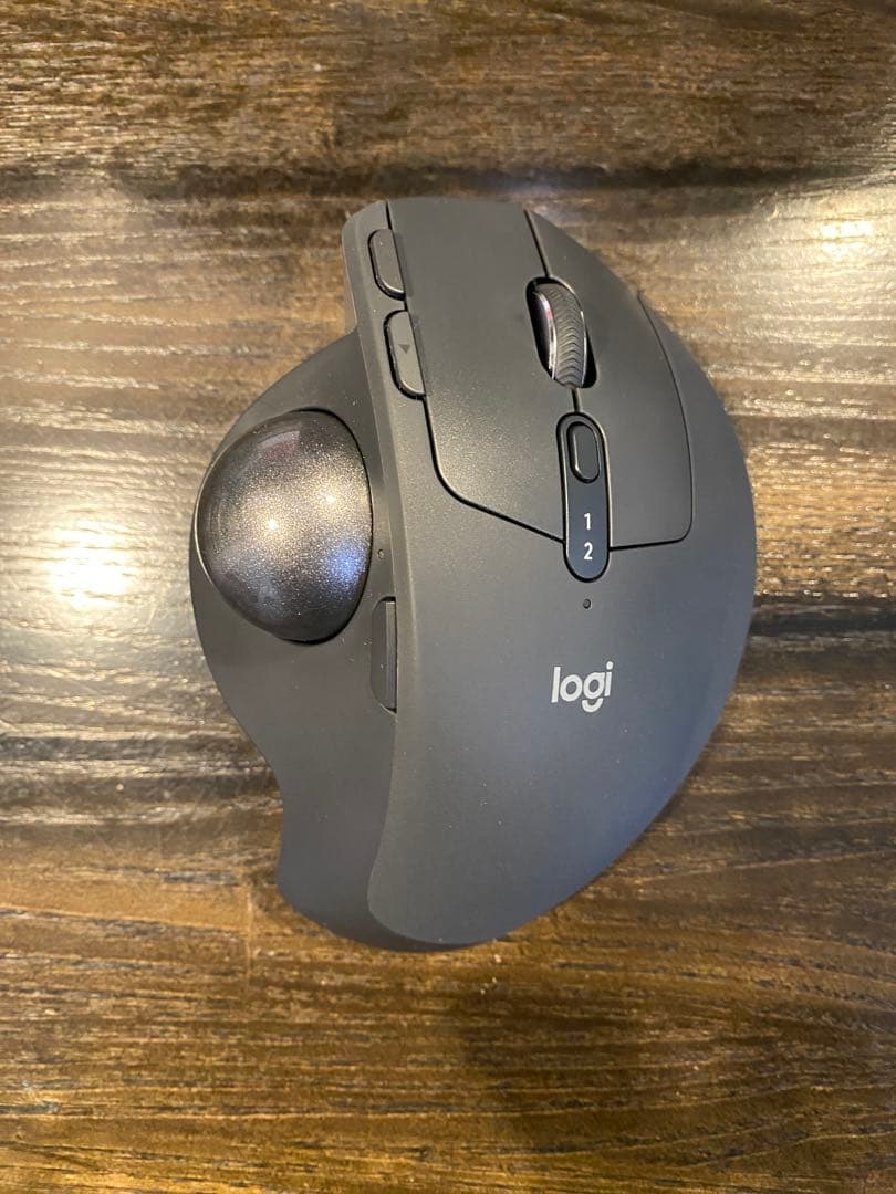 【1箇所のみ擦り傷、その他は未使用に近い】MX ERGO Sトラックボールマウス