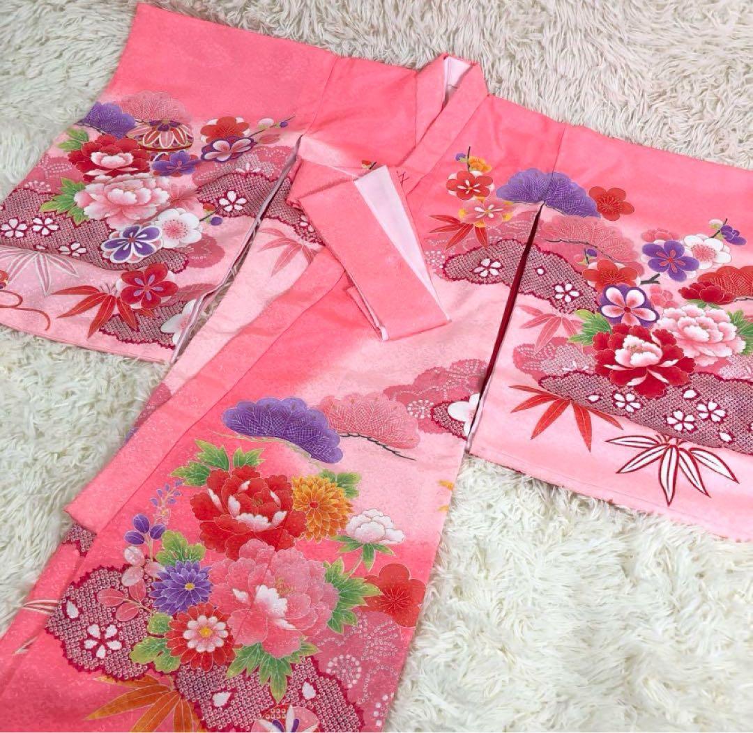 箱付き　お宮参り初着長襦袢セット　産着　女の子　七五三　お宮参り