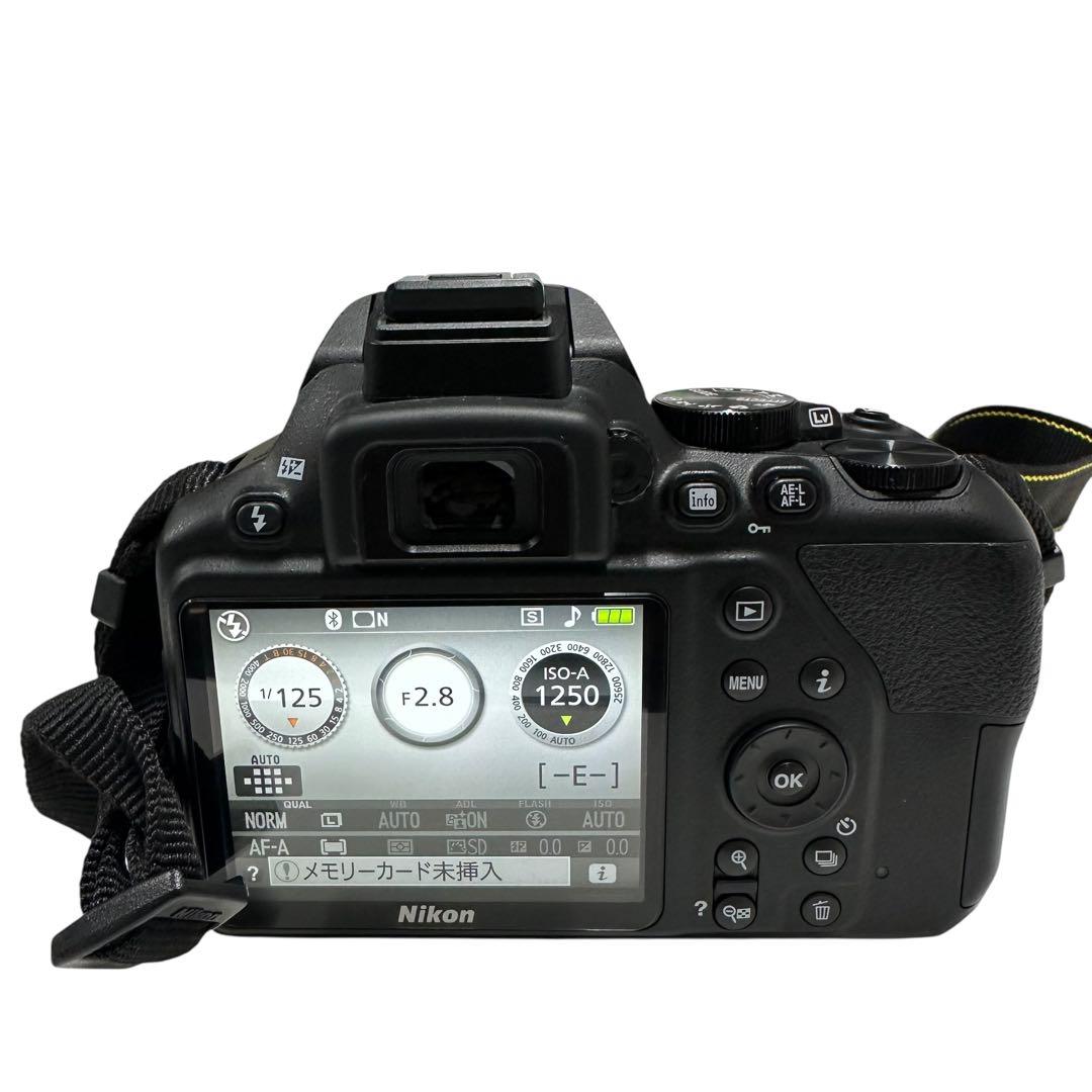 Nikon D3500 シャッター回数196回 ソフトケース