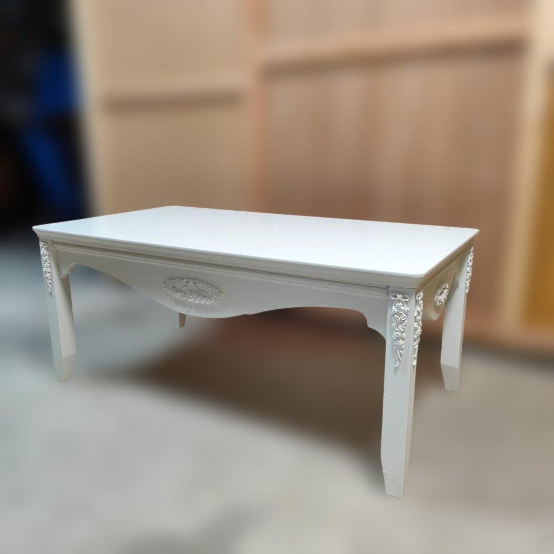 直接引き取り Celesta チェレスタ センターテーブル 姫系 白家具