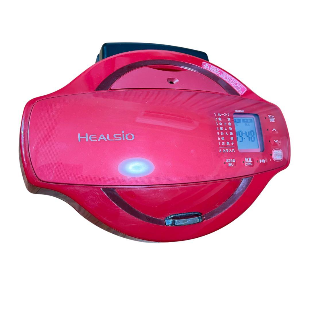 SHARP ヘルシオ 水なし自動調理鍋 KN-HT16E-R 1.6L 美品