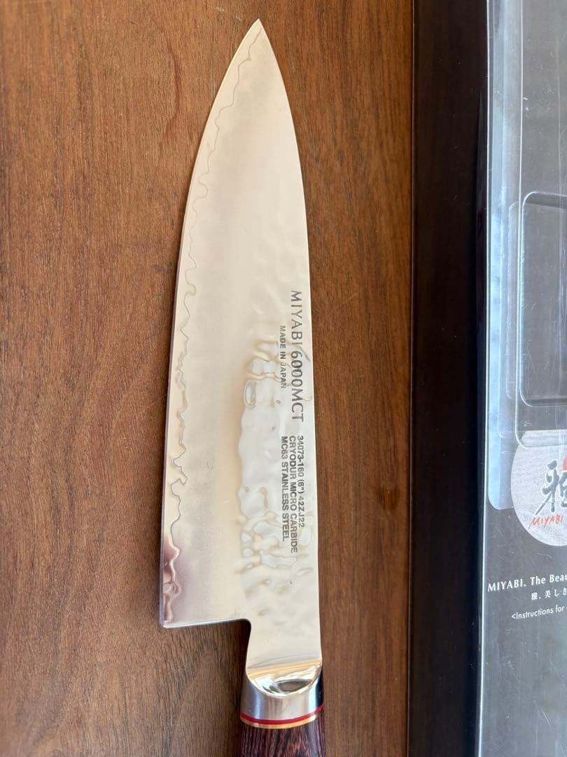 MIYABI 雅 6000MCT　16cm 牛刀　包丁 シェフナイフ