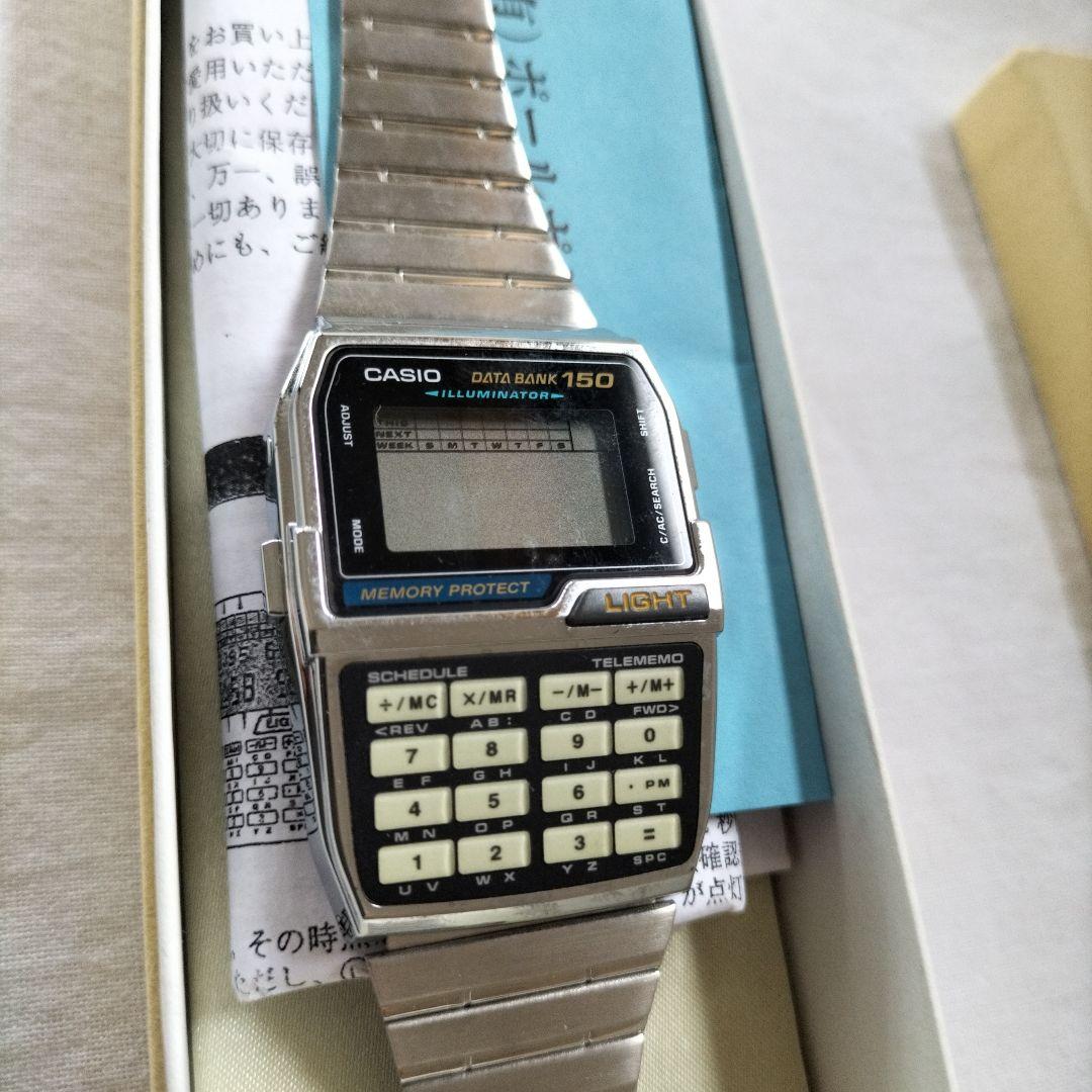 【未使用】1477 DBC-1500 カシオ データバンク 腕時計
