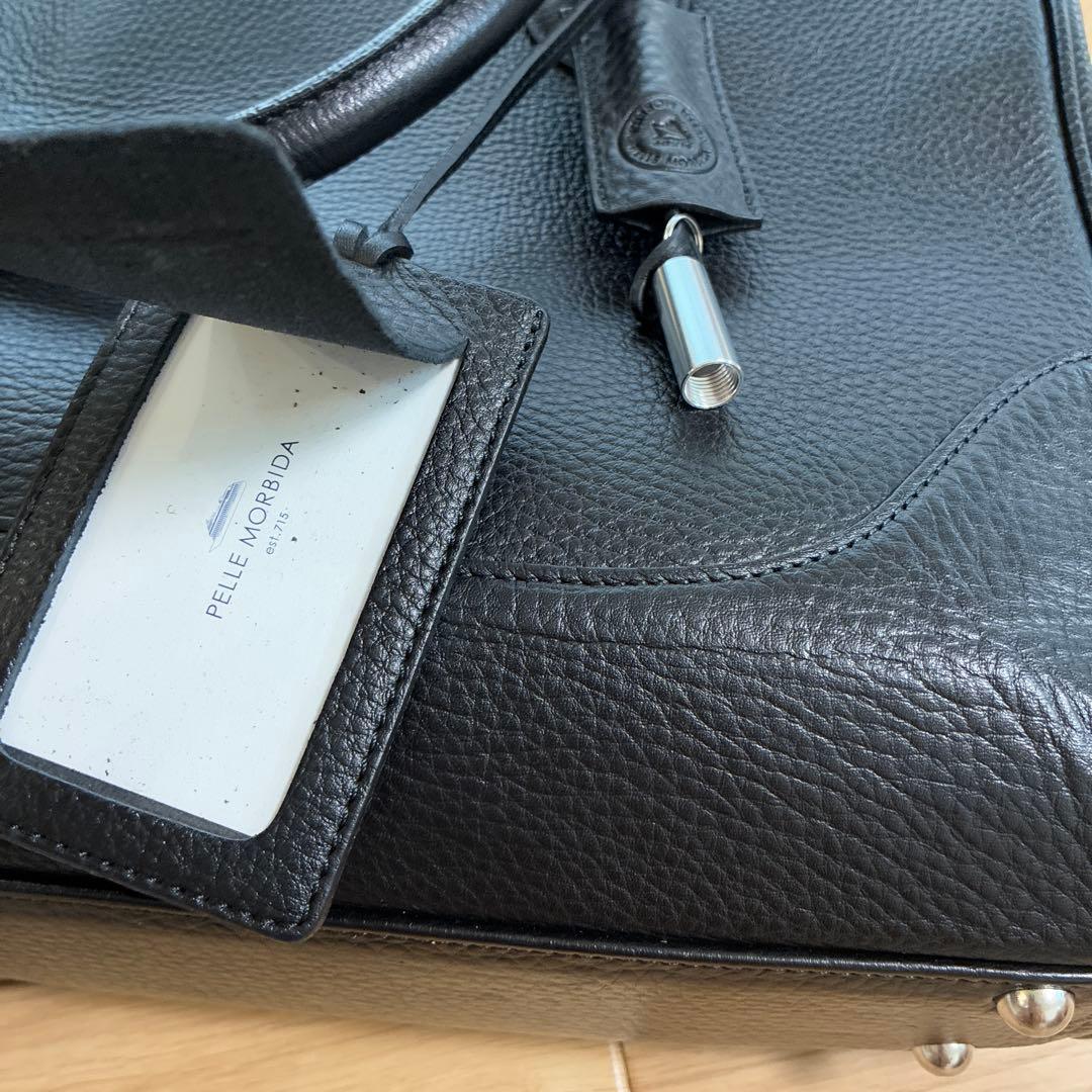 【美品】PELLE MORBIDA メイデンヴォヤージュ ブリーフバッグ(1室）