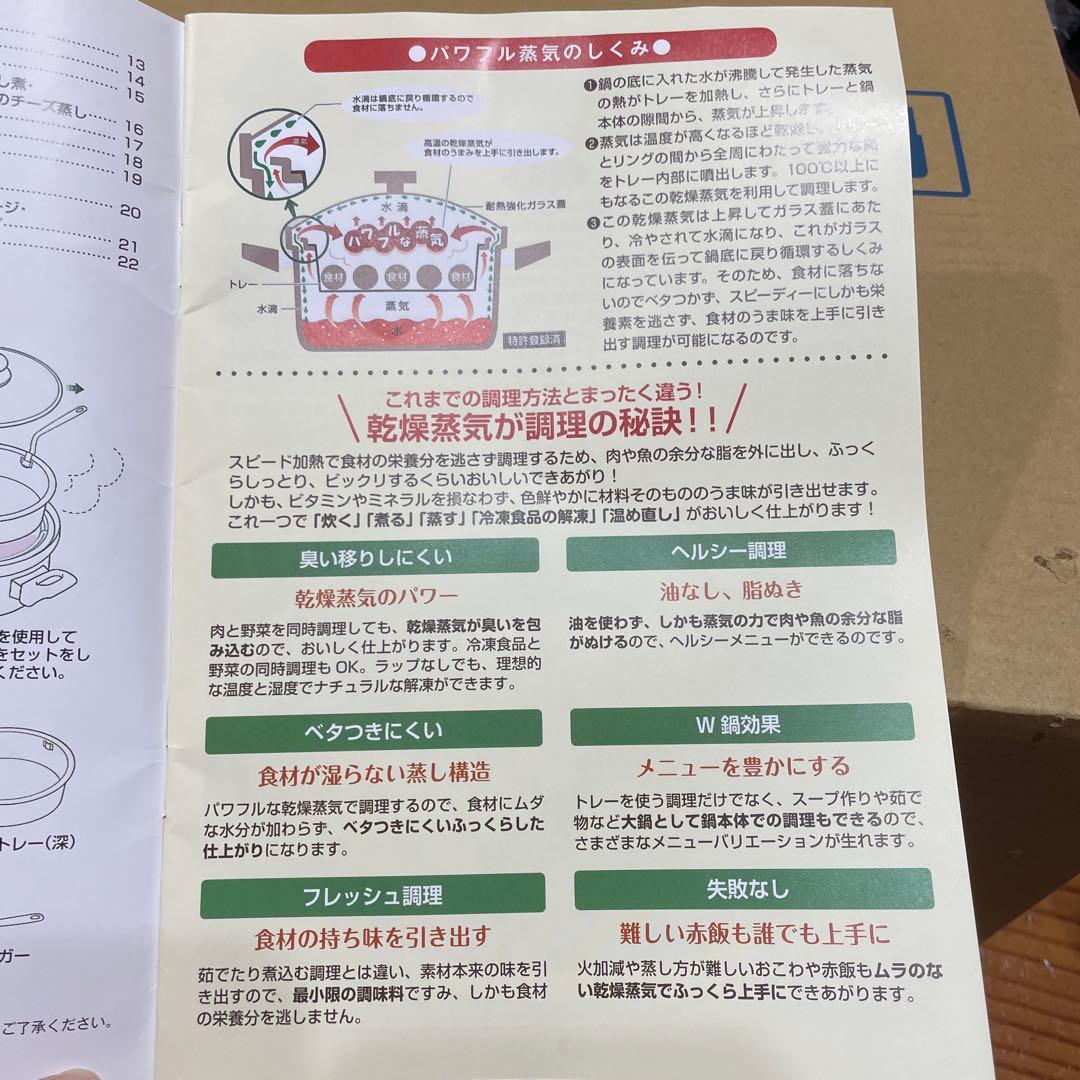 不思議な蒸気鍋