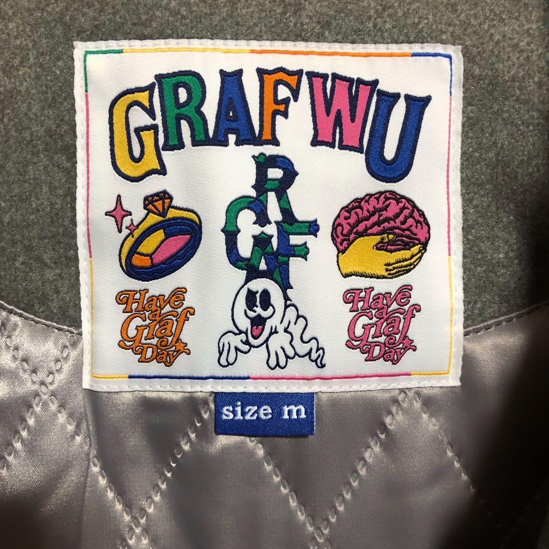 美品　GRAF&WU STADIUM JUMPER スタジャン　希少　M