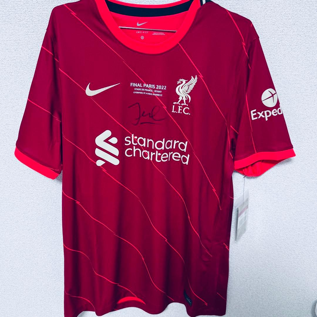 【正規品 サイン入り】ヘンダーソン 21-22 ホーム CL決勝仕様