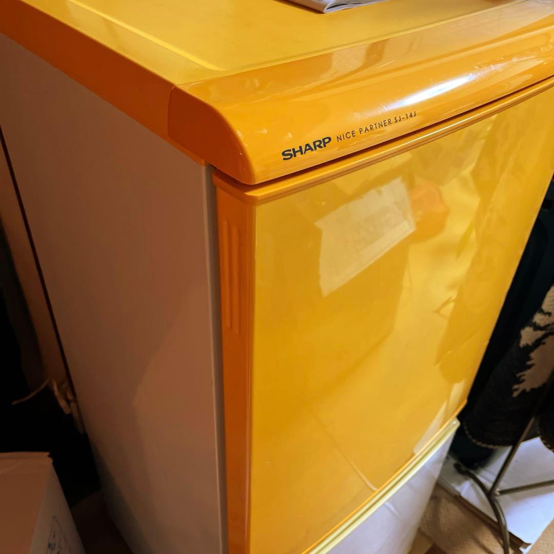 ※おいもさん専用！SHARP★レトロ★イエロー冷蔵庫