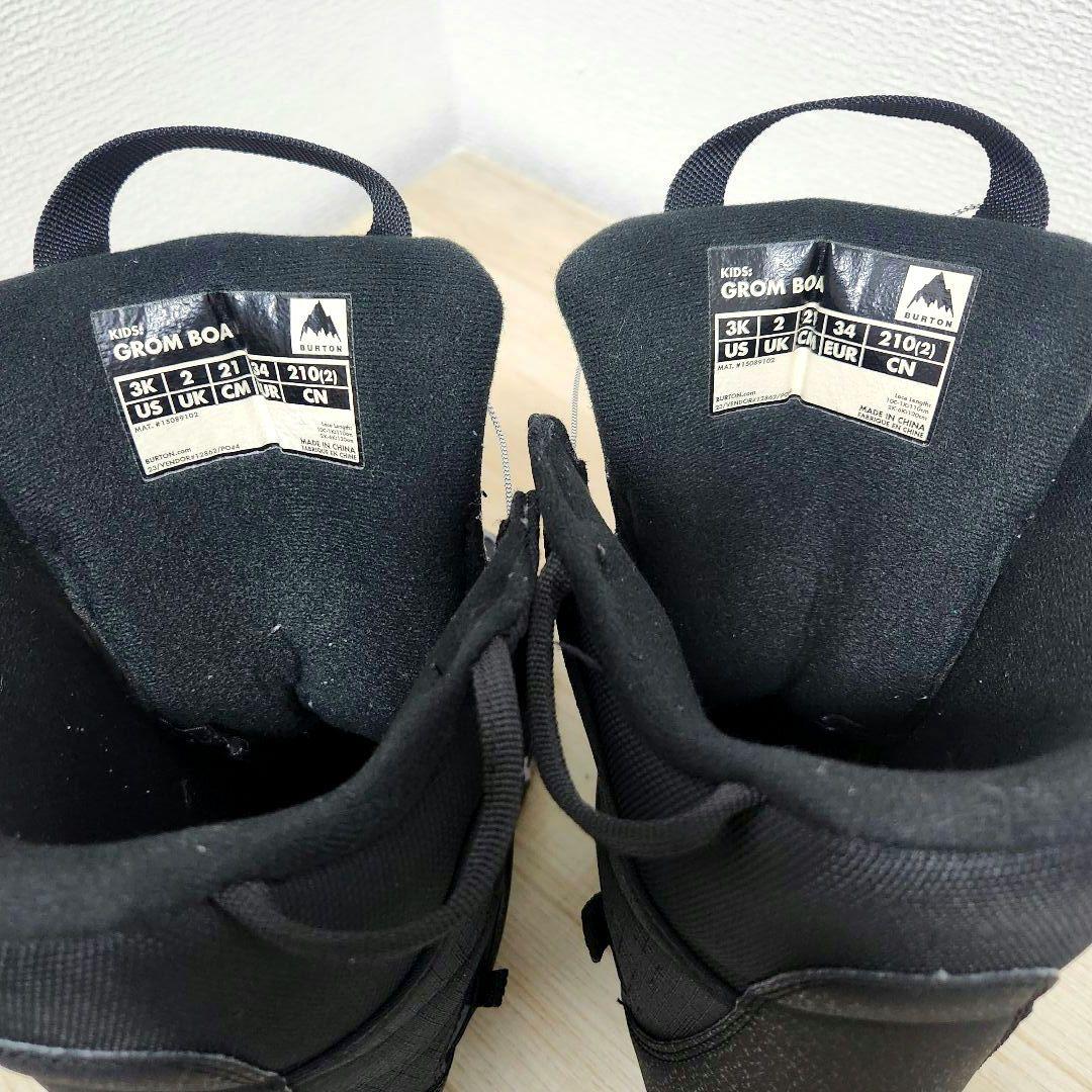 BURTON GROM BOA簡単ダイヤル　キッズ　スノーボードブーツ21㎝
