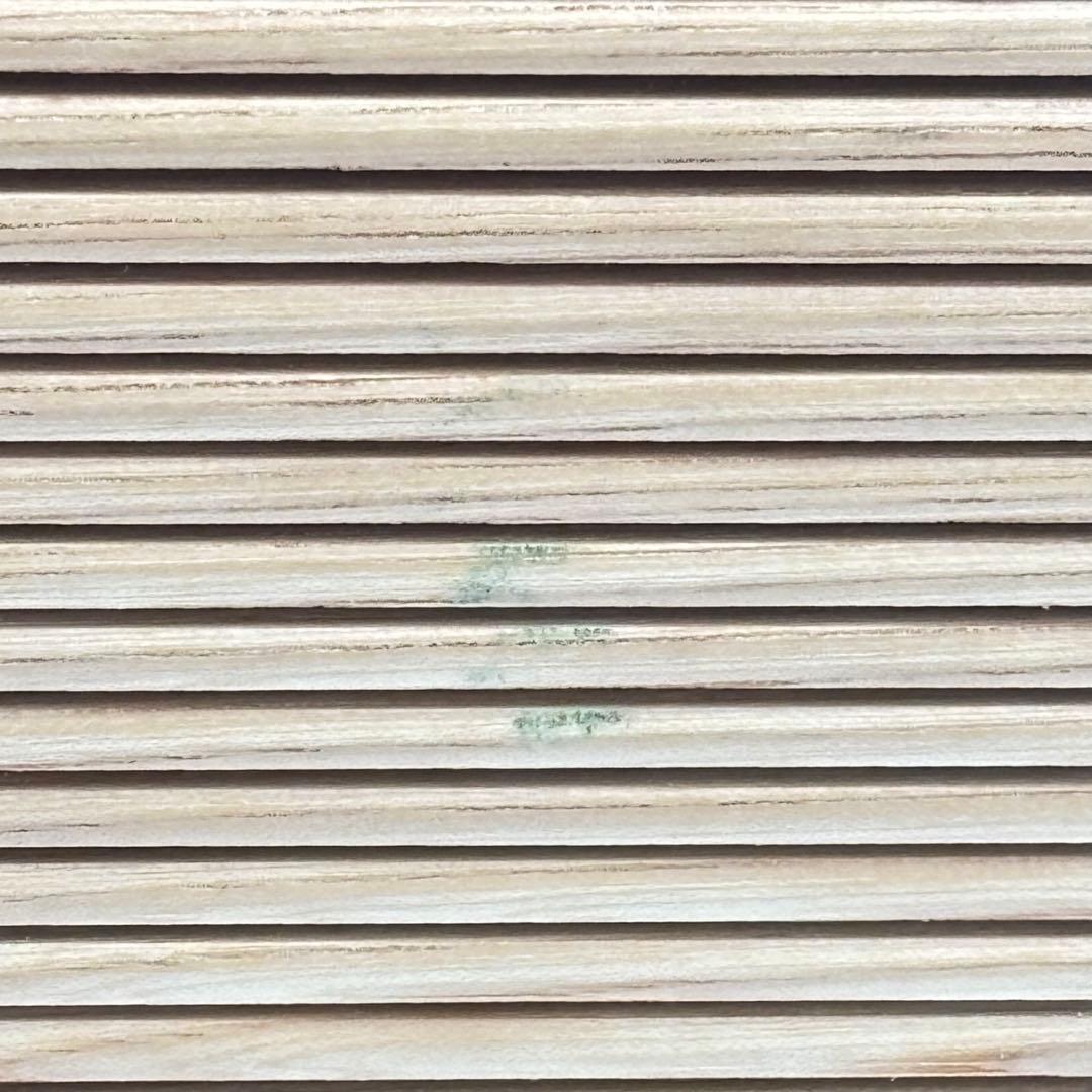 レトロ コスメボックス 蛇腹シャッター 木製