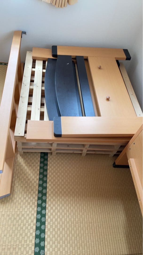 木製2段ベット　千葉・九十九里