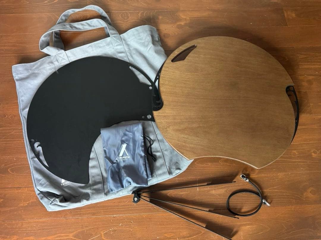 トリパスプロダクツ FLEXI TABLE WOODY TANA&専用袋セット