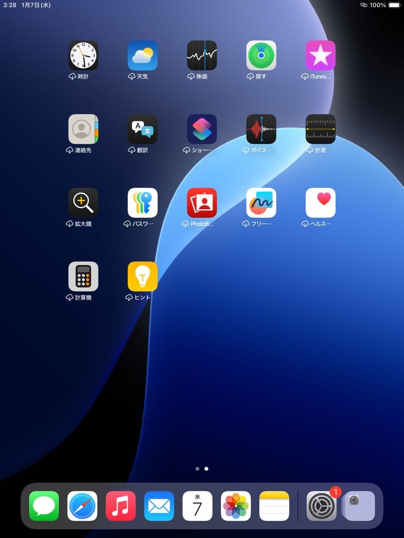 iPad 第8世代 32GB SIMフリー シルバー 白 美品