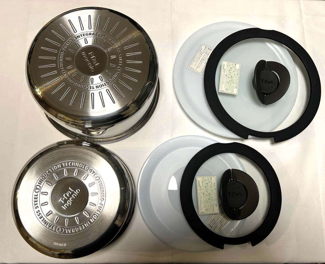 【年末年始迅速発送】ティファール　ステンレス最高級　ソースパン　6点セット　IH