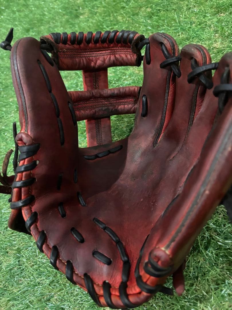 和牛JB　硬式用グラブ　JB-J005 パワーオレンジ