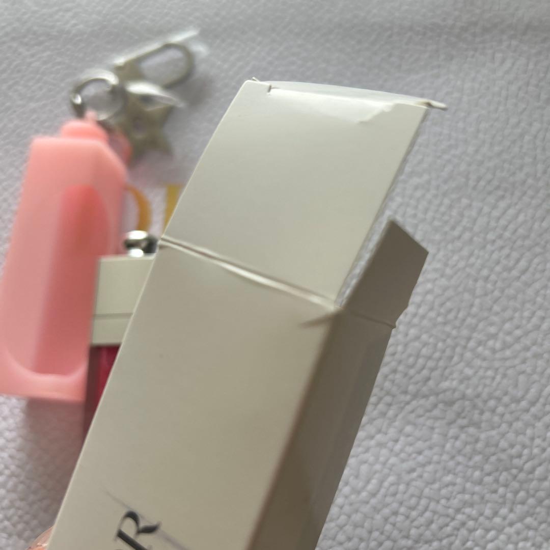 diorディオールリップグロウオイル072フィズィーピンク限定色キーリングセット