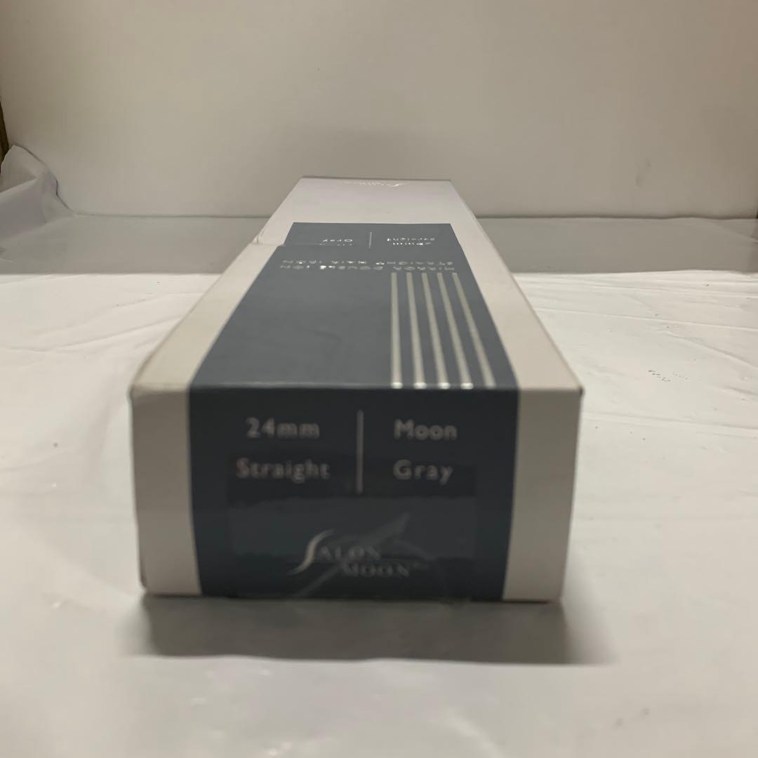 新品未開封　SALON MOON 24mm ストレートヘアアイロン ムーングレー