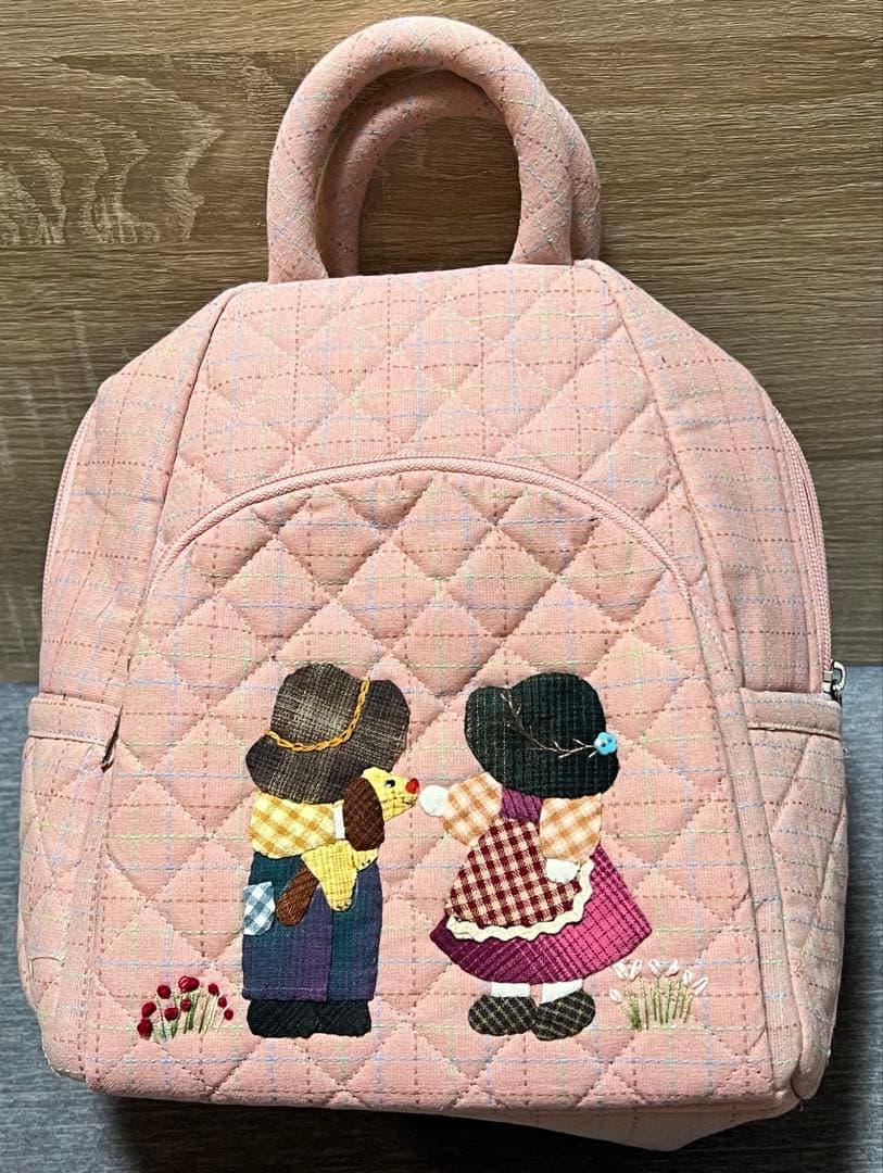 ★新作★スーちゃん＆ビリーくん　リュック　ボディバッグ　ハンドメイド　ピンク系