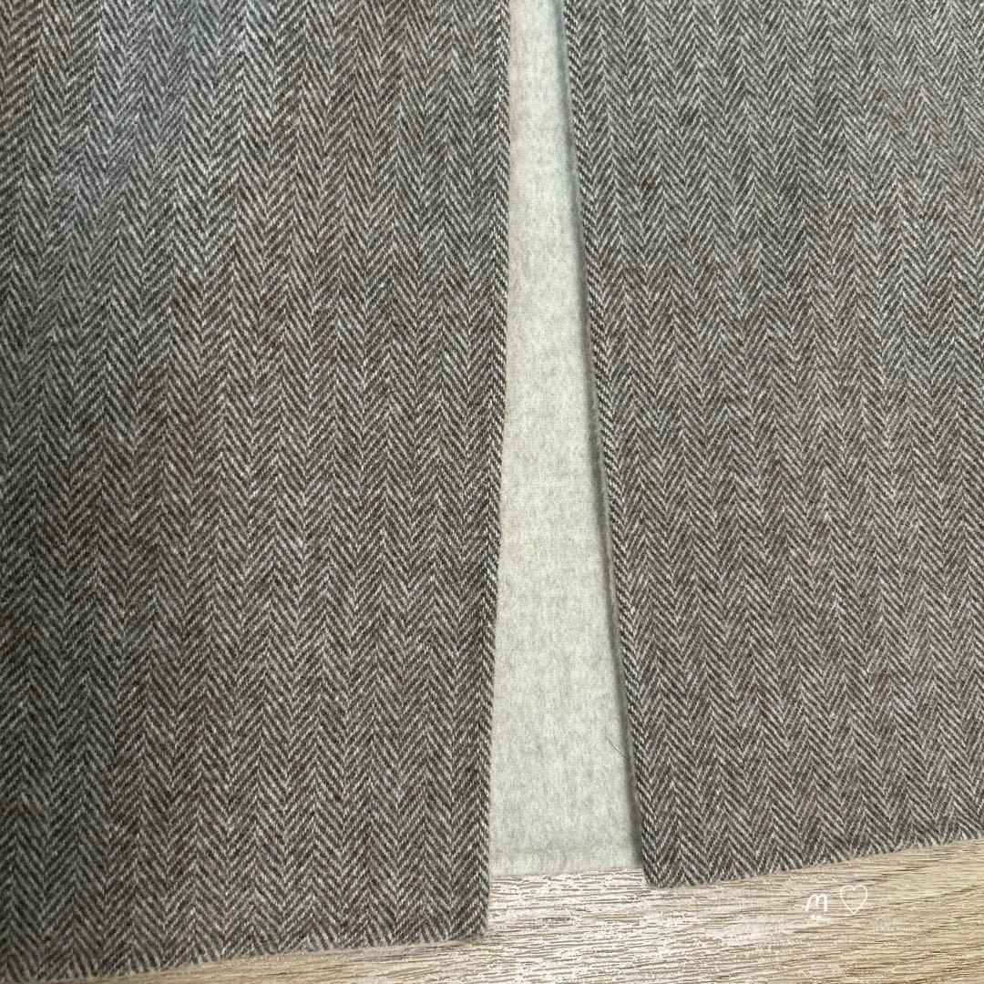 GALERIE VIE ギャルリーヴィー　ウールダブルフェイスフーデッドコート