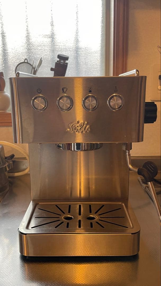 Solis バリスタグラングストー SK1014 エスプレッソマシン 動作確認済