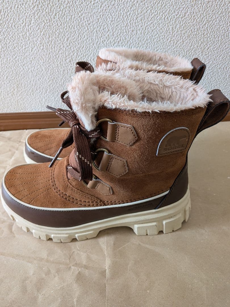 SOREL ベージュ 防寒ブーツ