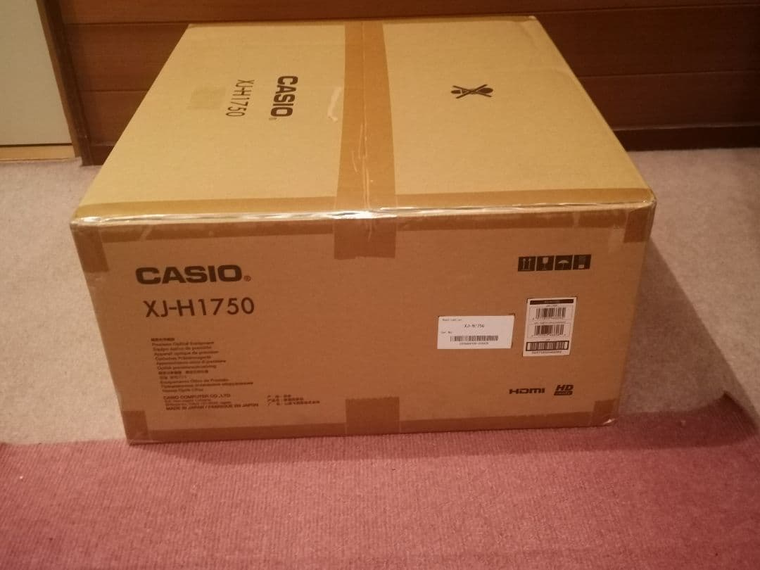 カシオ CASIO プロジェクター XJ-H1750 高輝度4000ルーメン