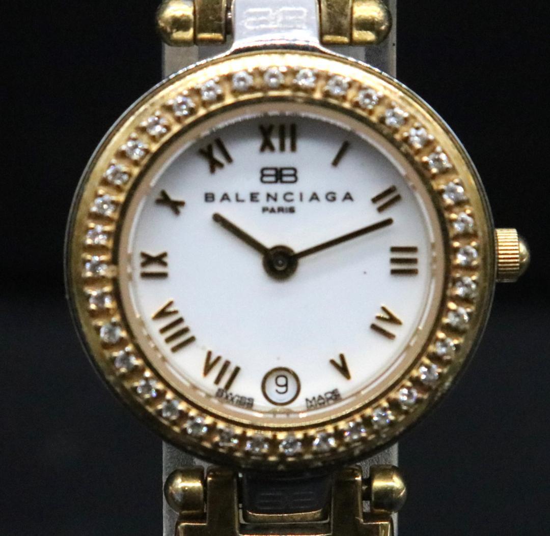 〇BALENCIAGA バレンシアガ レディース 腕時計 クォーツ 箱付き