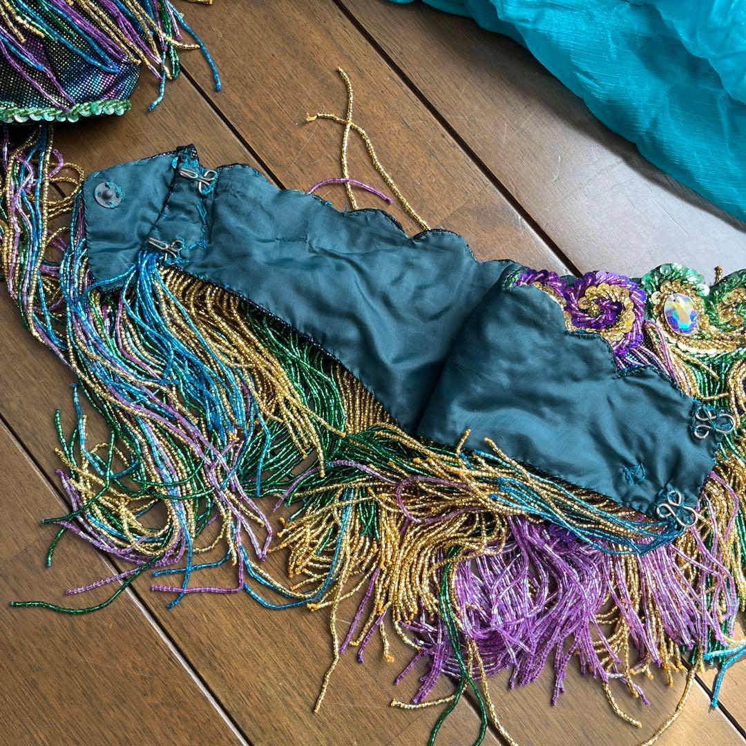 ベリーダンス 衣装　セットアップ　ブラベルト