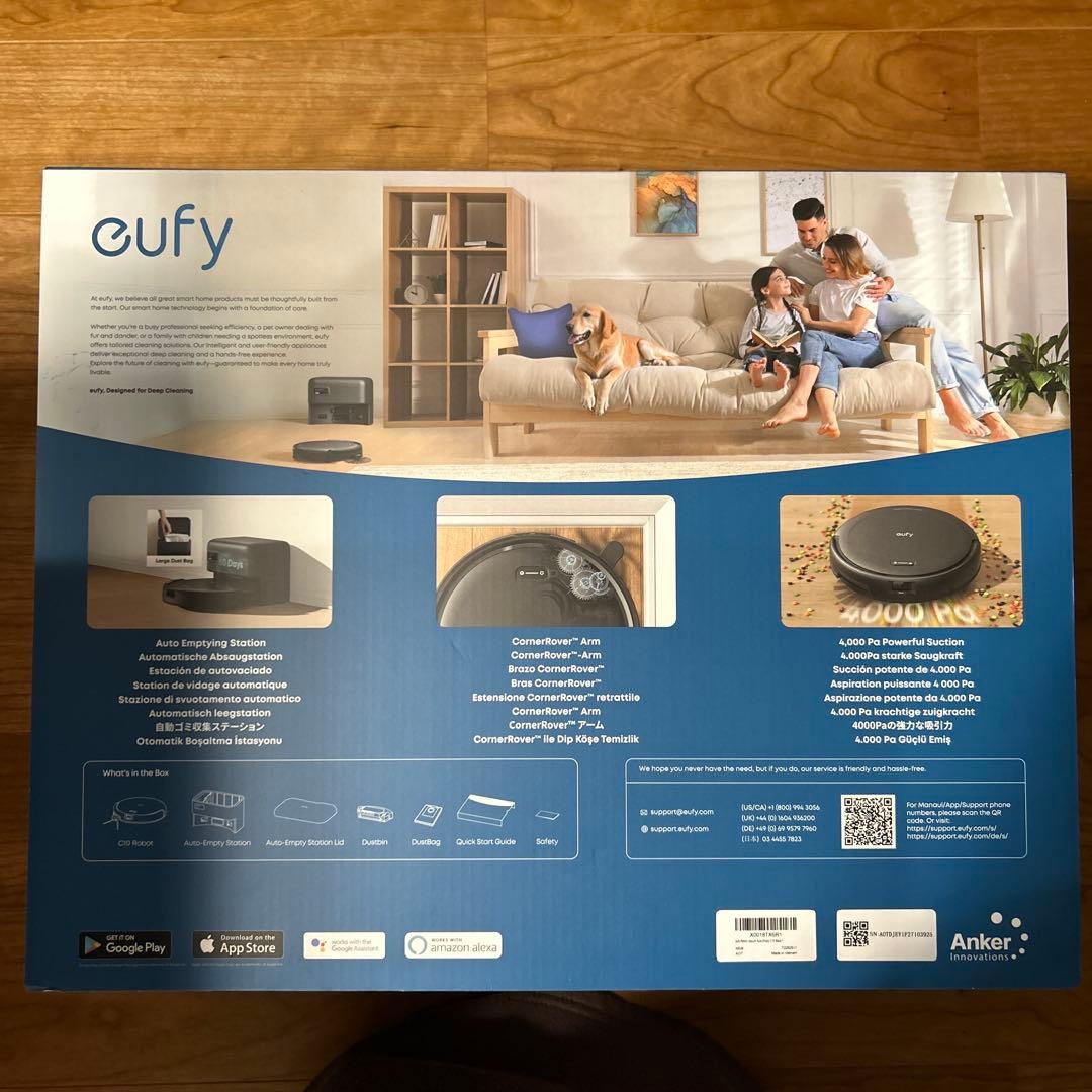 Eufy C10 ロボット掃除機 自動排出機能付き