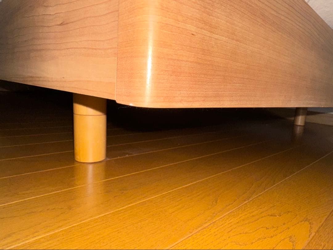 フランスベッド　セミダブルベッドフレーム 照明付き