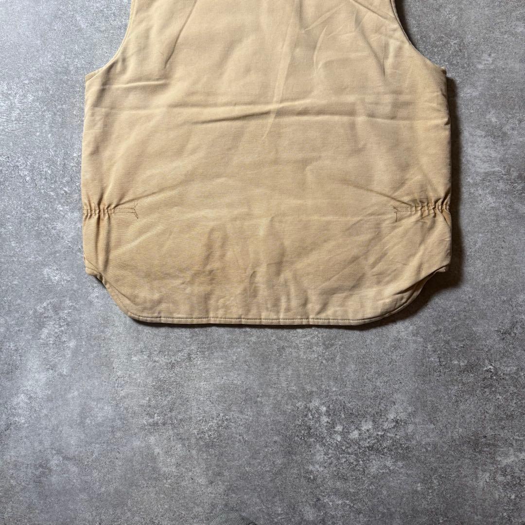 MSCZWTNB様Carhartt カーハートダックベスト ベージュ L