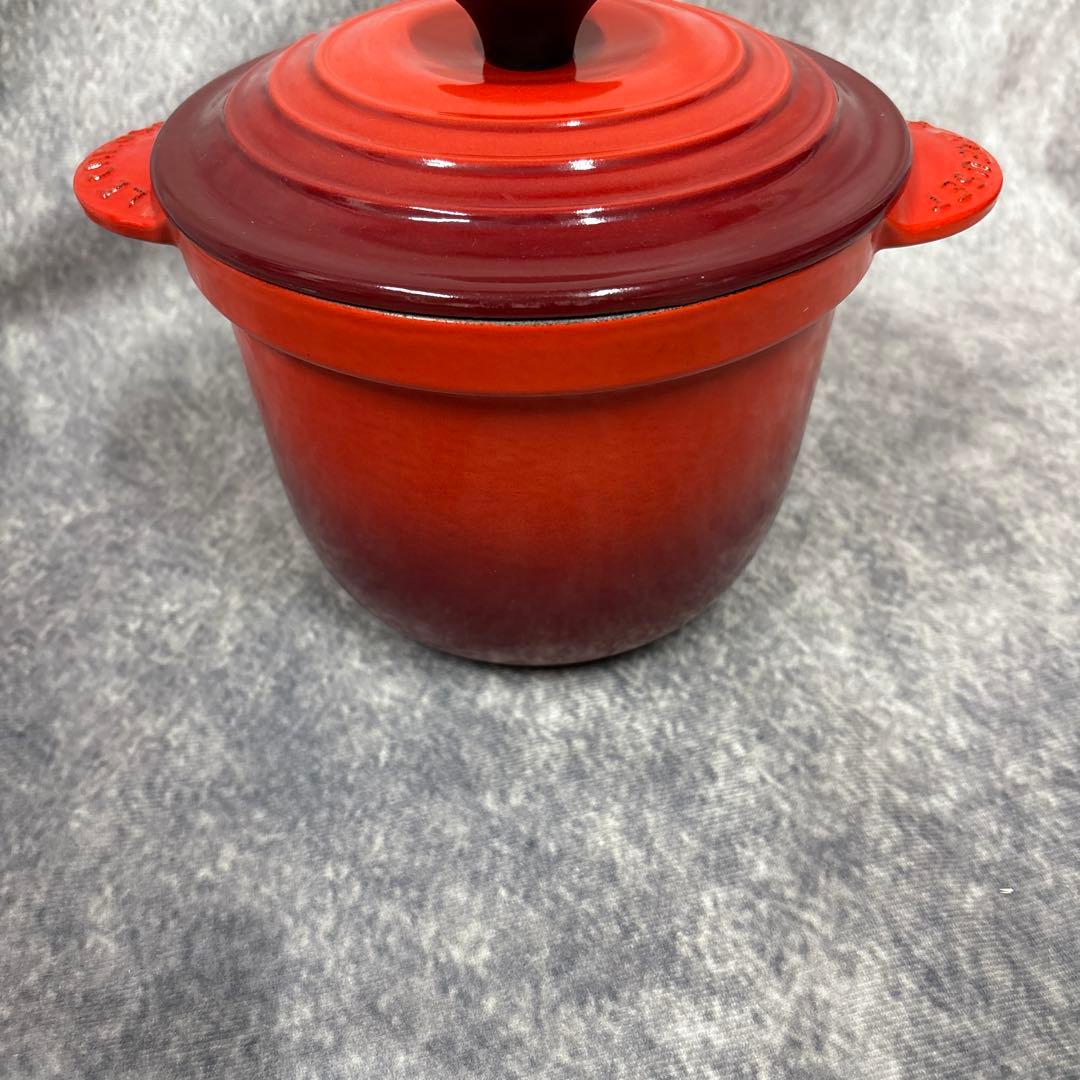 ルクルーゼ　ココットエブリィ　レッド　18cm
