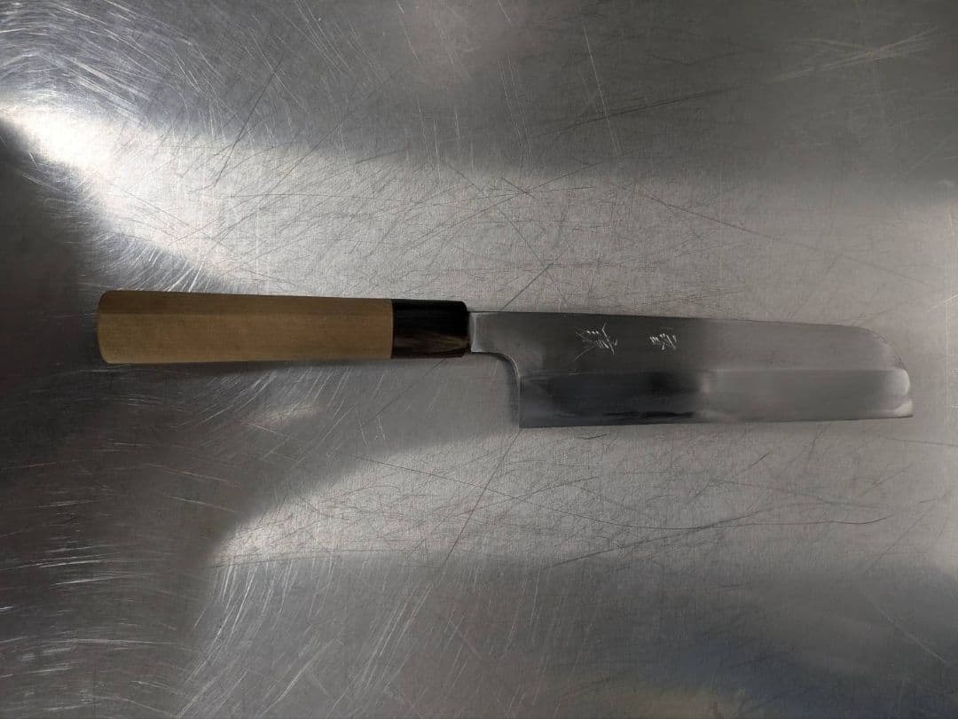 菜切り包丁 ステンレス製 木製ハンドル 約39cm