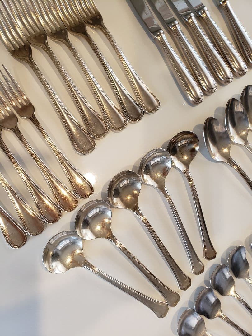 最終価格※カトラリーオールセット 30点　シルバーアンティーク