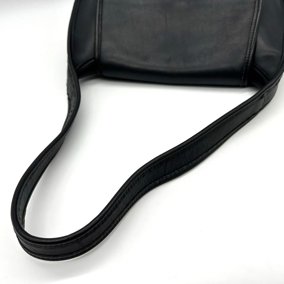 【極美品】希少 オールドコーチ エルゴ ワンショルダー 9029ブラック レザー