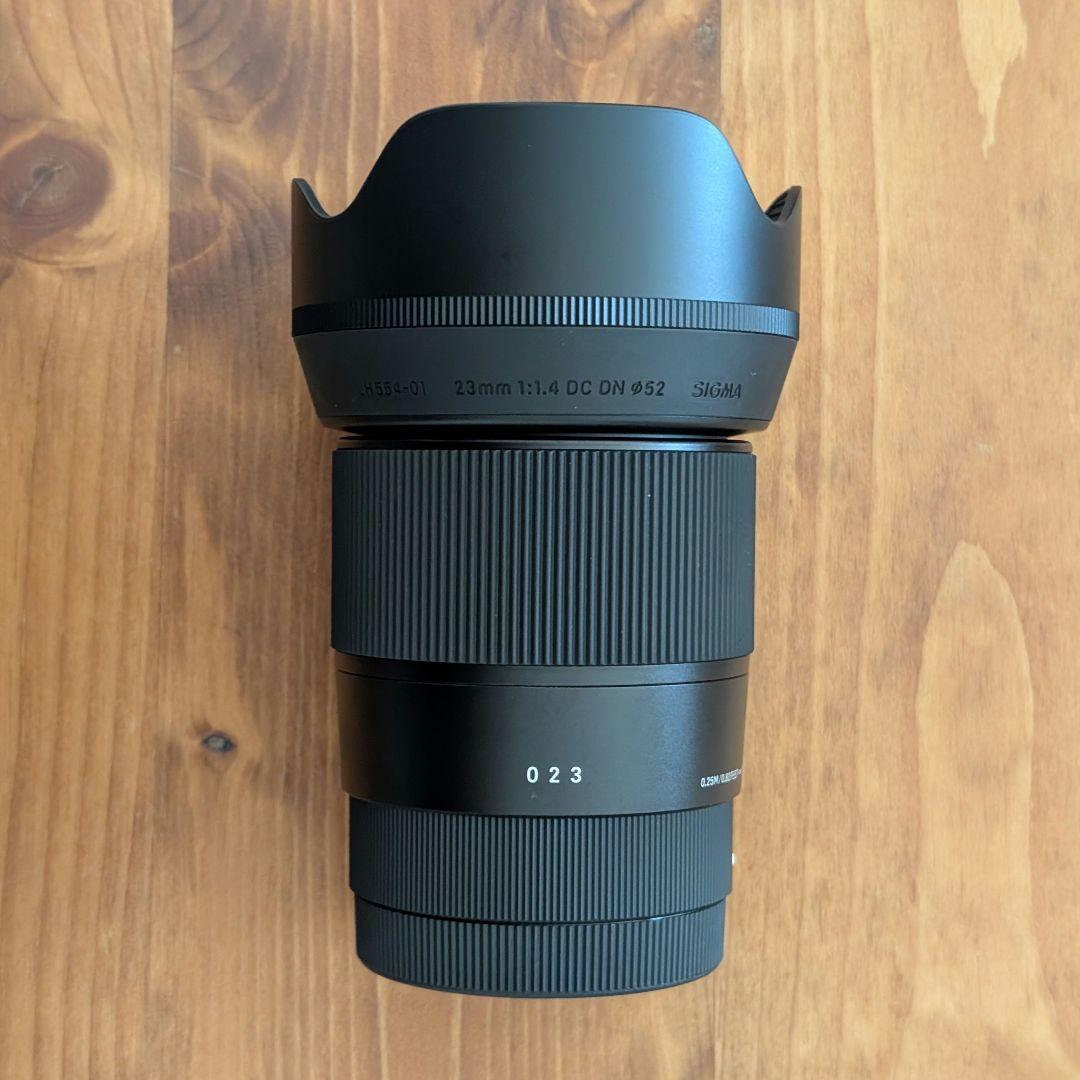 【美品】SIGMA 23mm F1.4 DC DN Eマウント