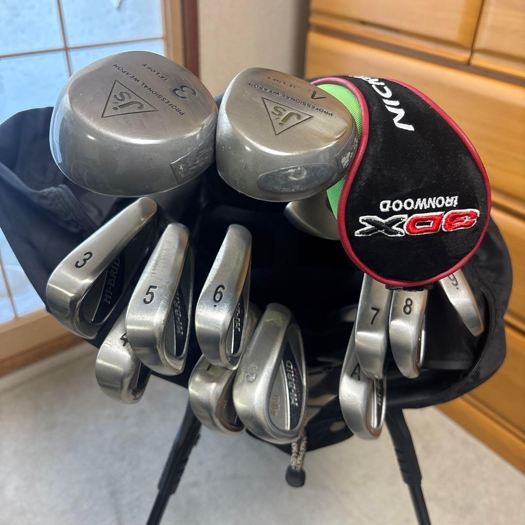 ゴルフクラブ　キャリーバッグセット