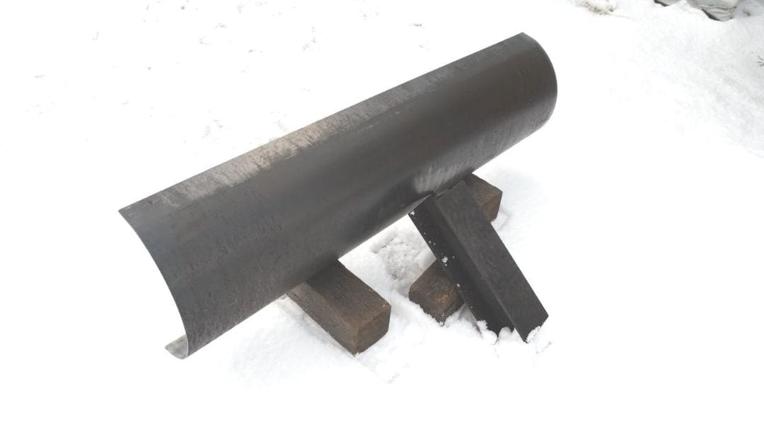 ハイド板　122ｃｍ！　排土板　除雪機　自作好きの方どうぞ 　スノープラウ