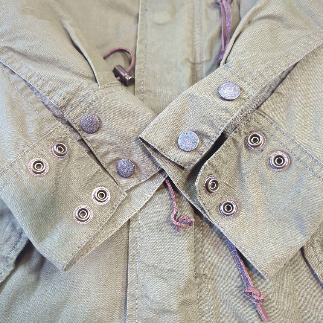 レア パナジ モッズコート　ラクーンファー　ボアライナー付き　フリーサイズ