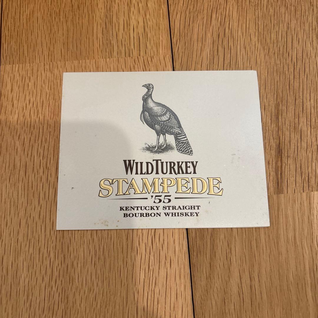 t*m様 WILD TURKEY STAMPED 500ml